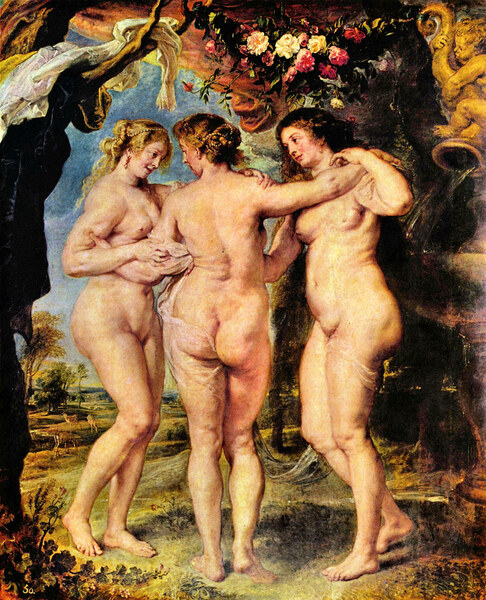 The Three Graces by Rubens